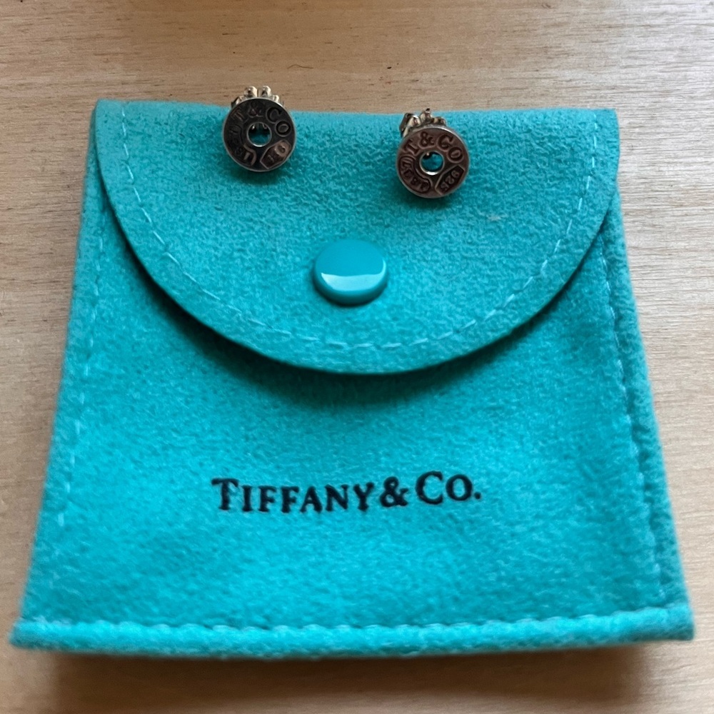 Tiffany & Co. Silver Round Stud Earrings